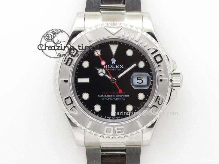0516 FreshLook DayDate 40 SS JDF 904L Steel Gray Stick Dial on President Bracelet VR3255 V3 (Gain Weight) 1446